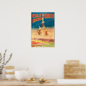 Poster COLE BROTHERS CIRCUS Aérogymats Spectacle Vintage (Cuisine)