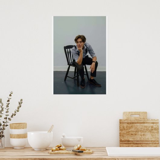 Poster Cole Sprouse (Cuisine)