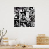 POSTER COLE SPROUSE NOIR ET BLANC (Cuisine)