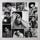 POSTER COLE SPROUSE NOIR ET BLANC (Devant)