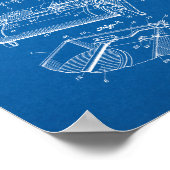 Poster Coleman Camp Stove Brevet - Plan (Coin)