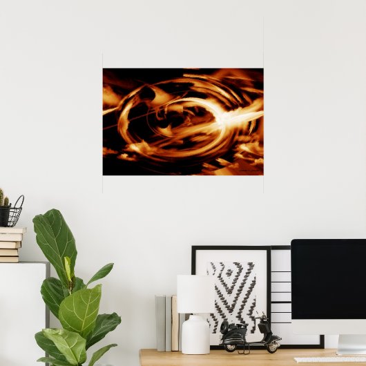 Poster Colère (Bureau à domicile)