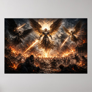 Poster Colère apocalyptique des archanges