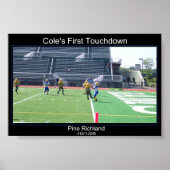 Poster Cole's First TD (Devant)