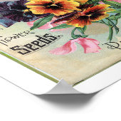 Poster Coles Garden Annuel 1897 (Coin)