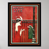 Poster Coles Phillips 1909 Couverture de Noël 12 x 16 (Devant)