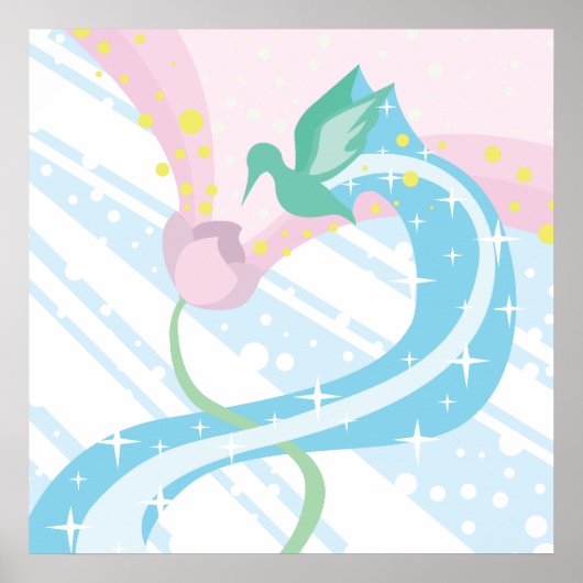 Poster Colibri (Devant)