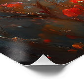 Poster Colibri à gorge rubis (Coin)