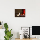 Poster Colibri à gorge rubis (Bureau à domicile)