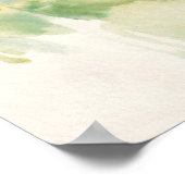 Poster Colibri à l'aquarelle (Coin)