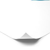 Poster Colibri arc-en-ciel avec symbole Infinity (Coin)
