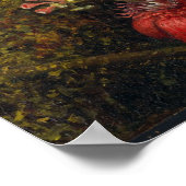 Poster Colibri Aux Fleurs De Passion (Coin)