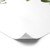 Poster Colibri avec fleurs 2 Imprimer (Coin)