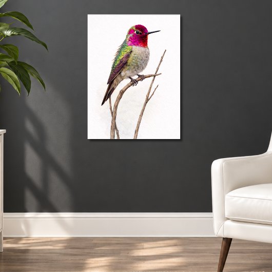 Poster Colibri d'Anna Coloré