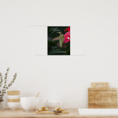 Poster Colibri en disant : (Cuisine)