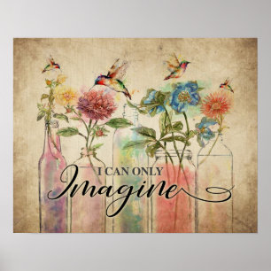 Poster Colibri Je Ne Peux Imaginer Que Les Cadeaux De Mén