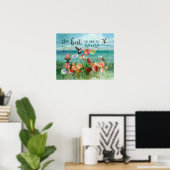 Poster Colibri Le meilleur est encore à venir (Bureau à domicile)
