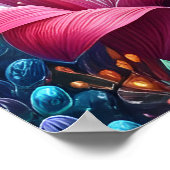 Poster Colibri sarcelle (Coin)