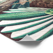 Poster Colibri, Trochilidae Kolibris par Ernst Haeckel (Coin)