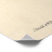 Poster Colibri vintage par John Gould (Coin)