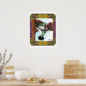 Poster Colibris et Fleurs #3 (Cuisine)