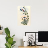 Poster Colibris par John Gould (Bureau à domicile)