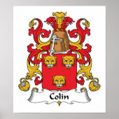 Poster Colin Family Crest (Devant)