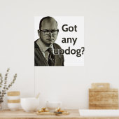 Poster Colin Robinson a un updog (Cuisine)