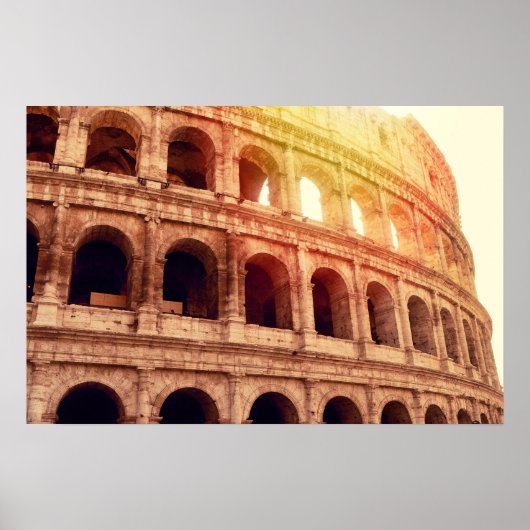 Poster Colisée à Rome (Devant)