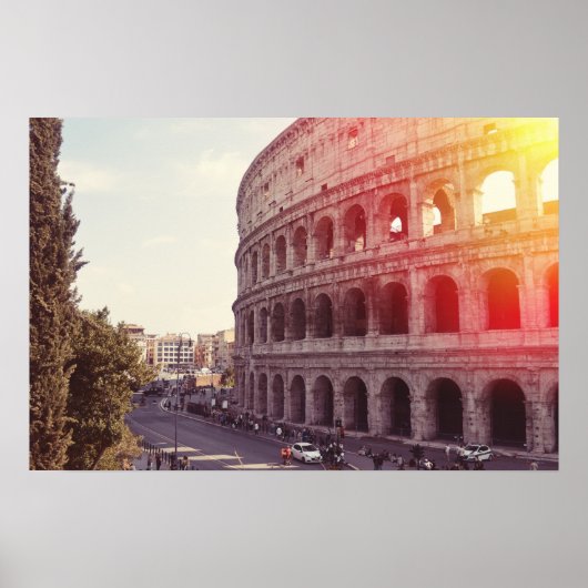 Poster Colisée à Rome (Devant)