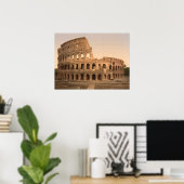 Poster Colisée Extérieur, Rome, Italie Imprimé d'archives (Bureau à domicile)