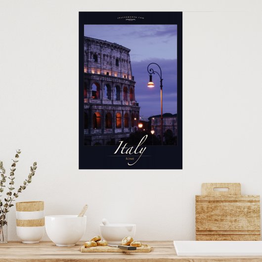 Poster Colisée romaine (Cuisine)