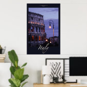 Poster Colisée romaine (Bureau à domicile)
