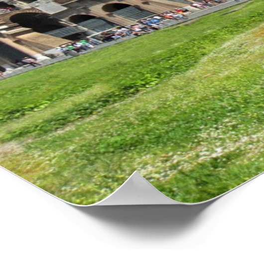 Poster Colisée romaine (Coin)