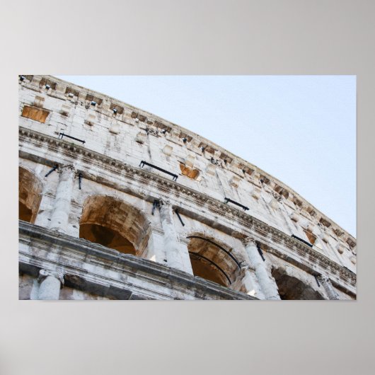Poster Colisée romaine le matin (Devant)