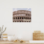 Poster Colisée Rome (Cuisine)