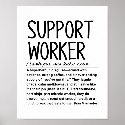 Poster Collaborateur du support (Devant)
