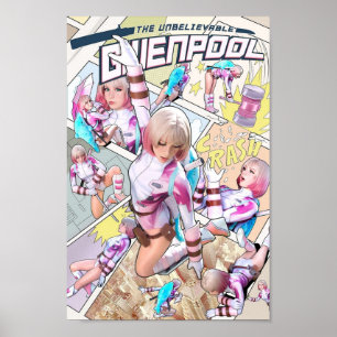 Poster Collaboration Gwenpool PATLOIKA