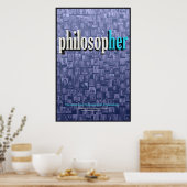 Poster Collage 1 (bleu) (Cuisine)