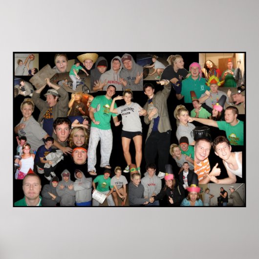 Poster Collage #2 de Justin (Devant)