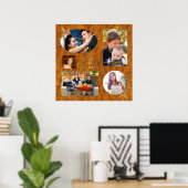 Poster Collage Album Photo Famille (Bureau à domicile)