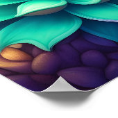 Poster Collage Aloe Vera et Succulents (Coin)