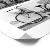 Poster Collage BICYCLES - Noir & Blanc (Coin)
