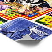 Poster Collage Broadway (Coin)