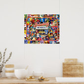 Poster Collage Broadway (Cuisine)