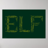 Poster Collage d'armes Elf (Devant)