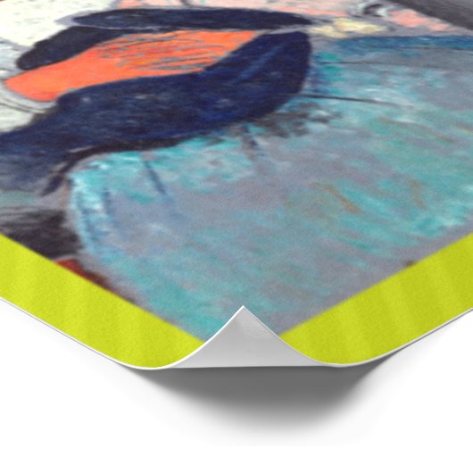 Poster Collage d'art Modigliani (Coin)