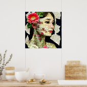 Poster Collage d'art Pretty Woman (Cuisine)