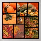 Poster Collage d'automne (Devant)