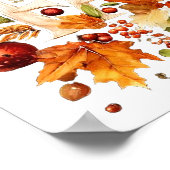 Poster Collage d'automne (Coin)